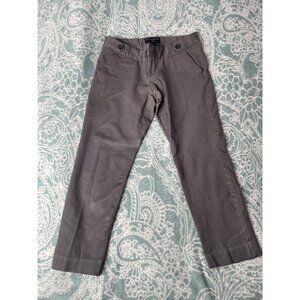 Banana Republic Pants Women's 4 Petite Brown Straight Leg Trouser Dress Pant‎